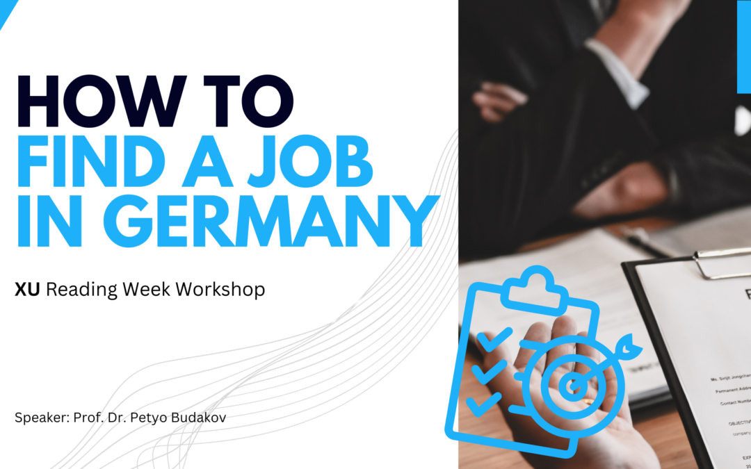 Workshop (hybrid) – How to find a job in Germany