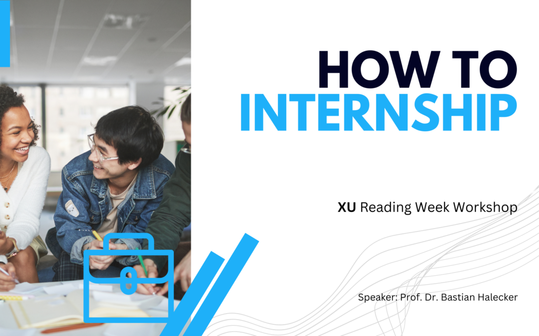 Workshop (hybrid) – How to Internship