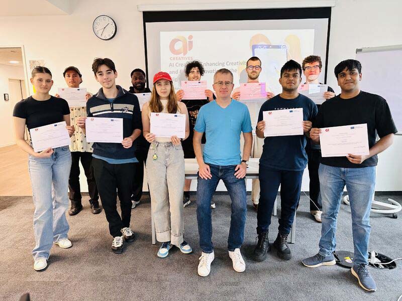 Erasmus+ KI-kreativ-Projekt